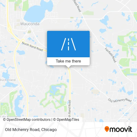 Old Mchenry Road map