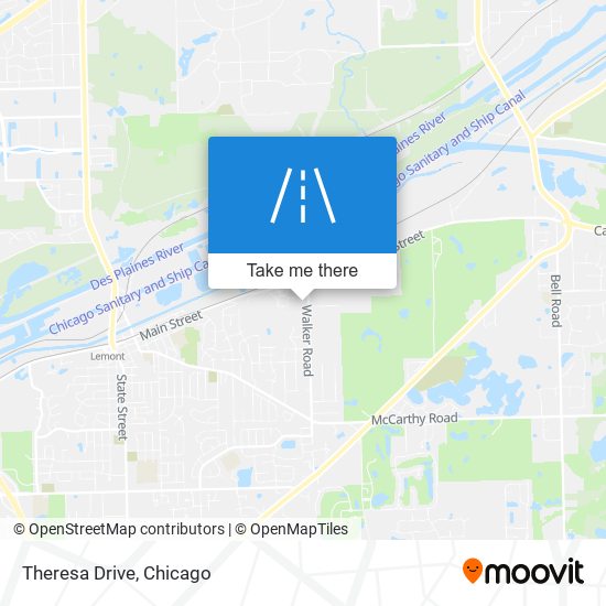 Theresa Drive map