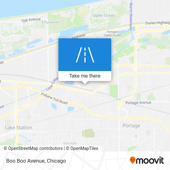 Boo Boo Avenue map