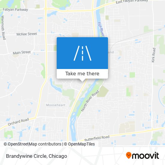 Brandywine Circle map