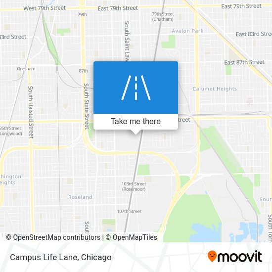 Mapa de Campus Life Lane
