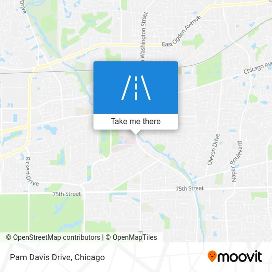 Pam Davis Drive map
