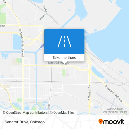 Senator Drive map