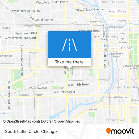 Mapa de South Laflin Circle