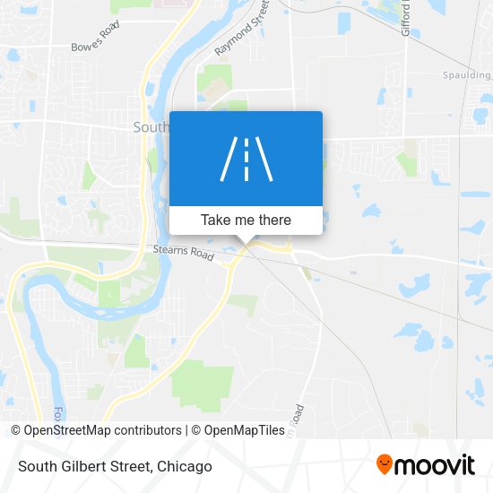 Mapa de South Gilbert Street