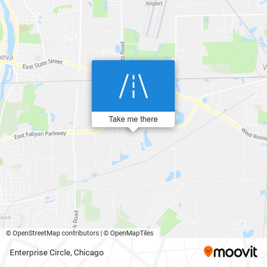 Mapa de Enterprise Circle