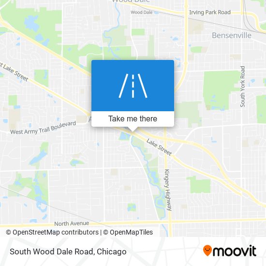 Mapa de South Wood Dale Road