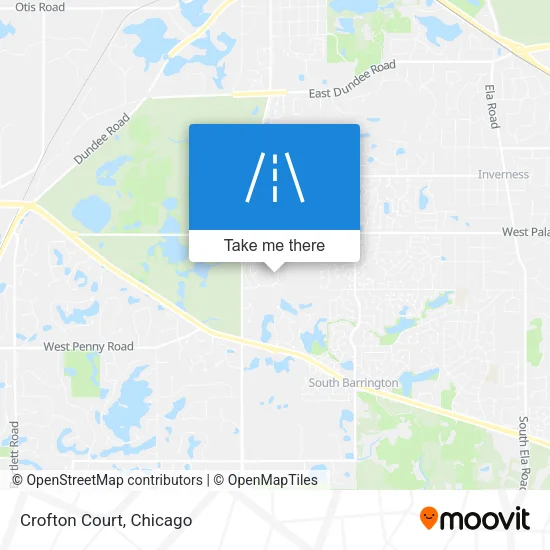 Crofton Court map