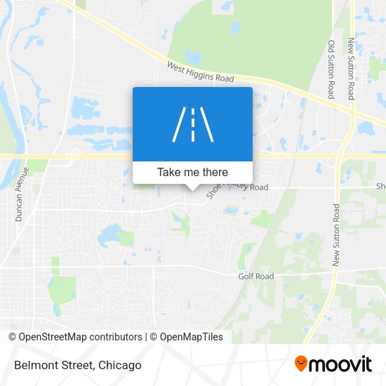 Mapa de Belmont Street