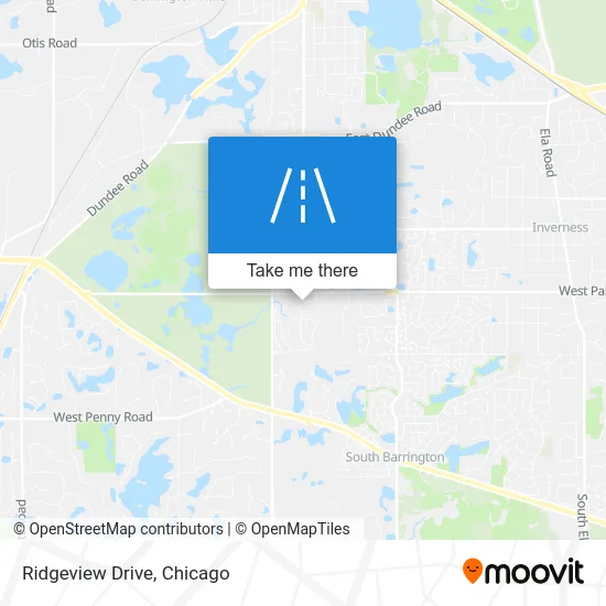 Ridgeview Drive map