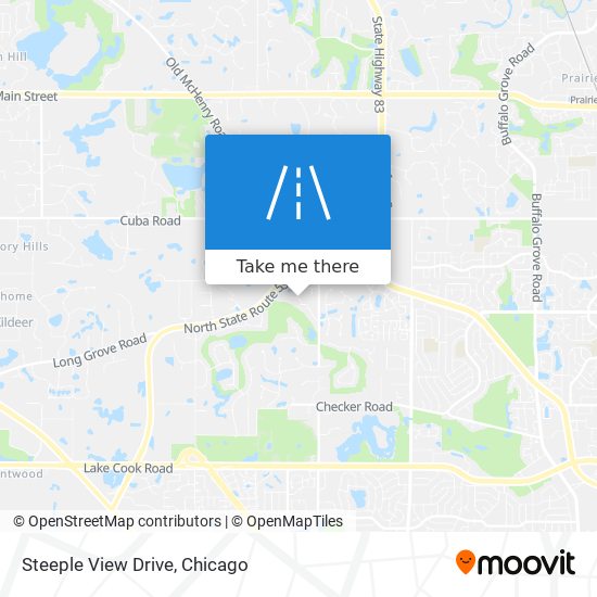 Mapa de Steeple View Drive