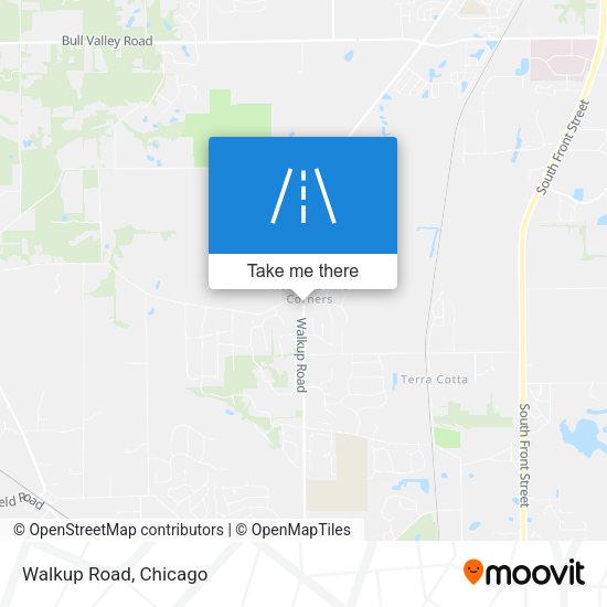Mapa de Walkup Road