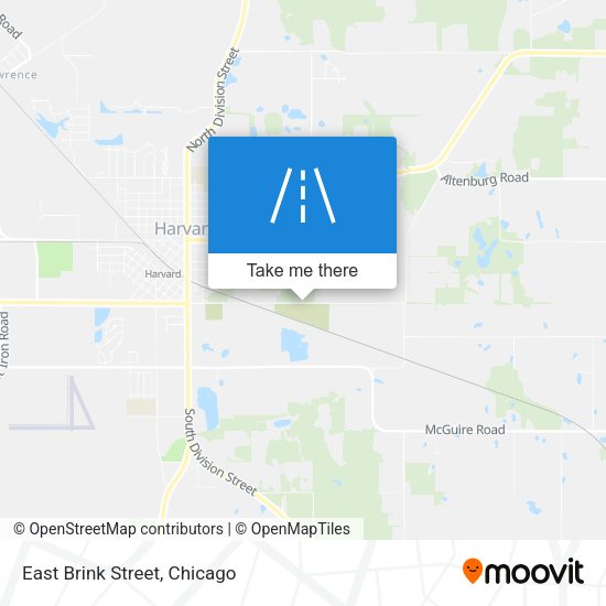 Mapa de East Brink Street