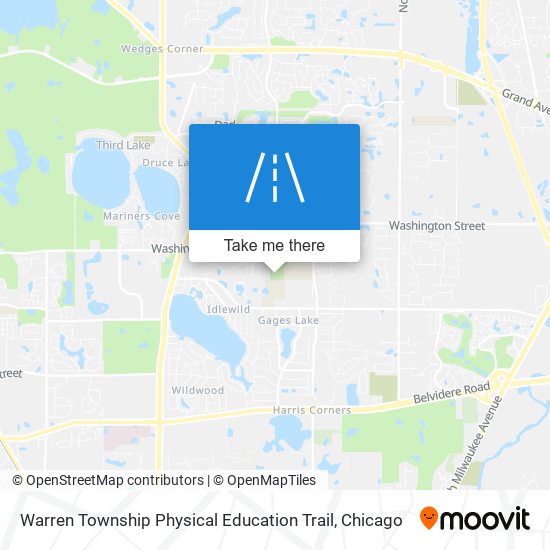 Warren Township Physical Education Trail map