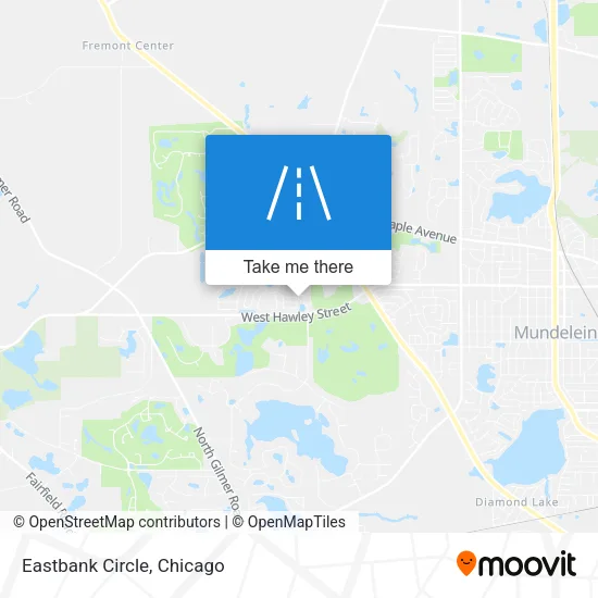 Eastbank Circle map
