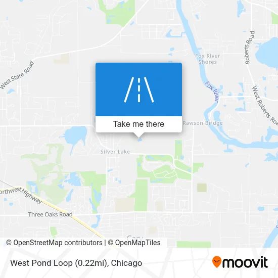 West Pond Loop (0.22mi) map