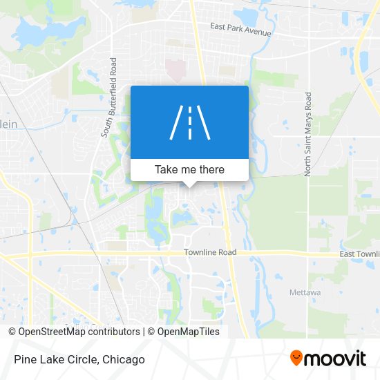 Mapa de Pine Lake Circle