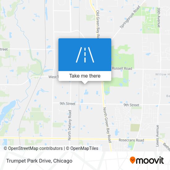 Mapa de Trumpet Park Drive