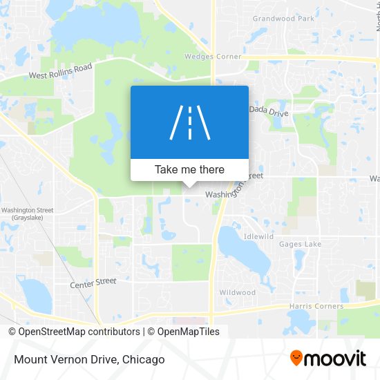 Mapa de Mount Vernon Drive
