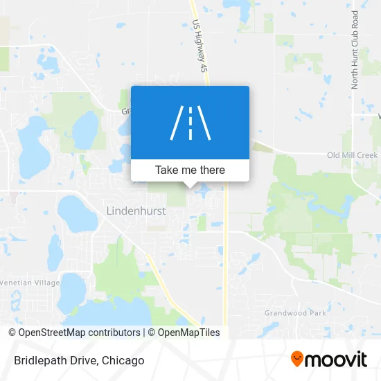 Bridlepath Drive map