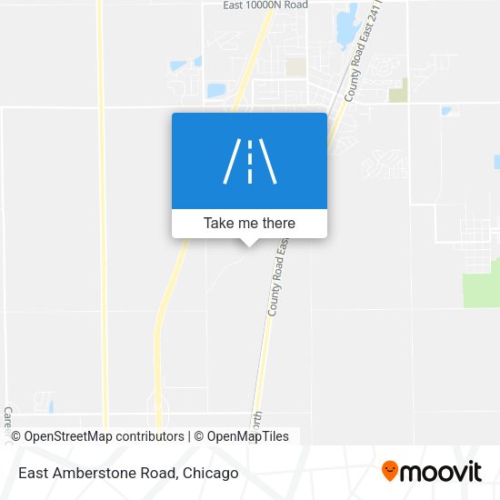 East Amberstone Road map