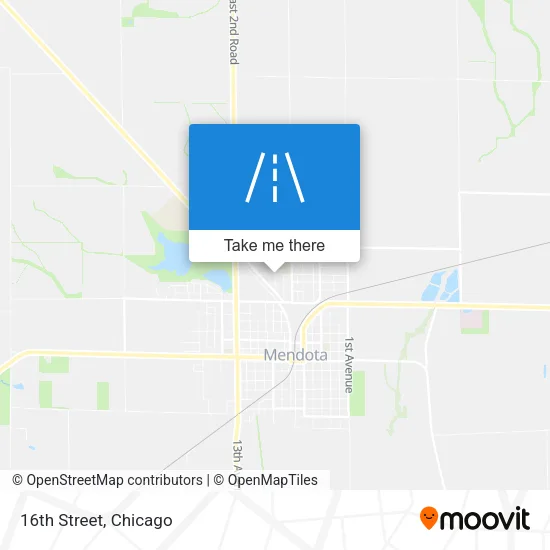 16th Street map