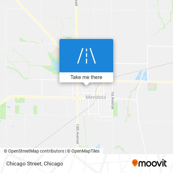 Chicago Street map