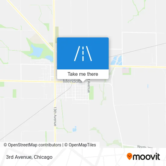 3rd Avenue map