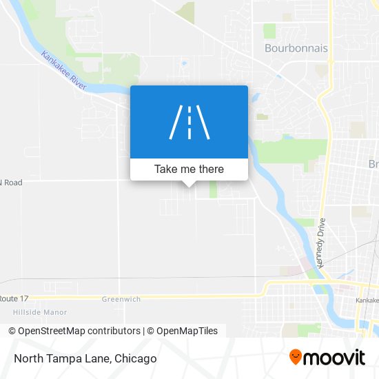 Mapa de North Tampa Lane