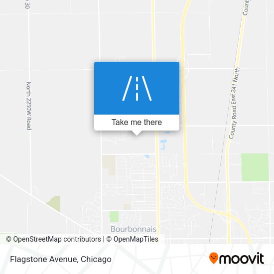Mapa de Flagstone Avenue