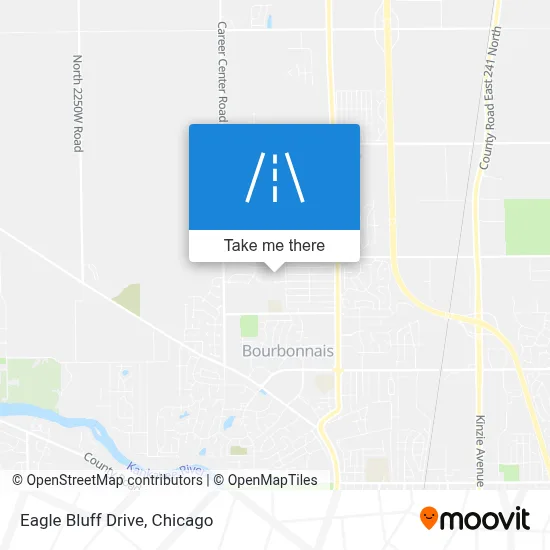 Eagle Bluff Drive map
