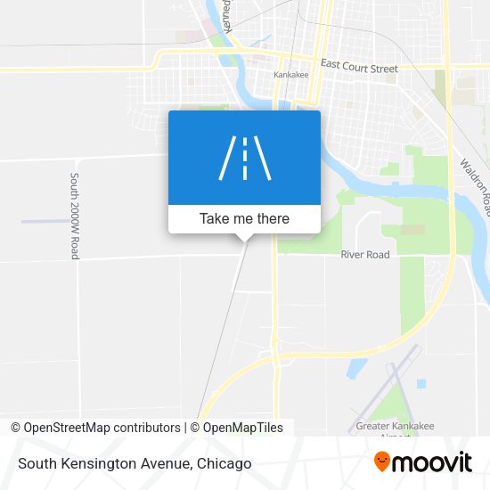 South Kensington Avenue map