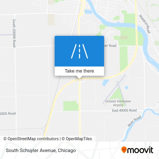 South Schuyler Avenue map