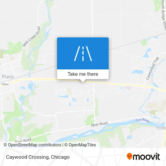 Caywood Crossing map