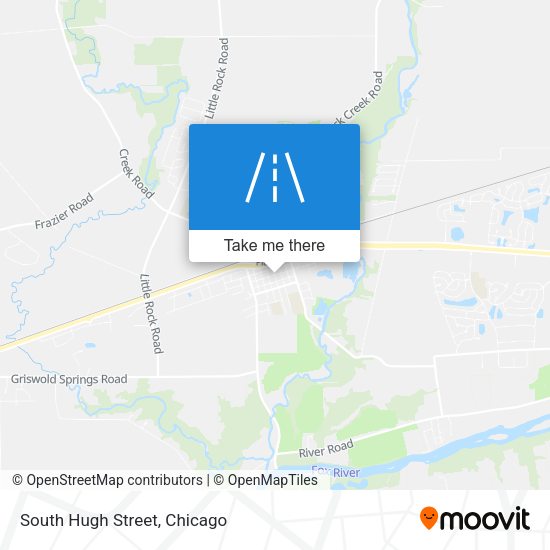 Mapa de South Hugh Street