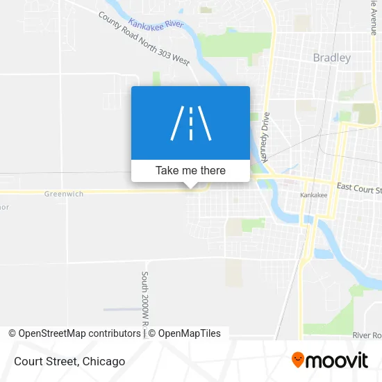 Court Street map