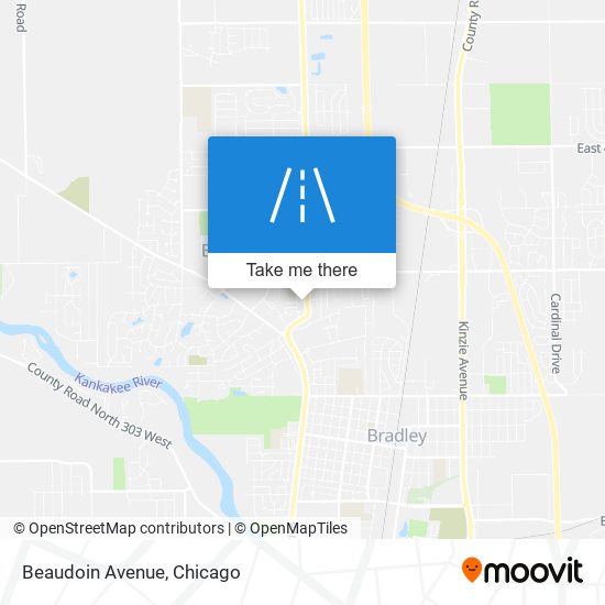 Mapa de Beaudoin Avenue