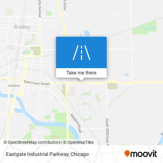 Mapa de Eastgate Industrial Parkway
