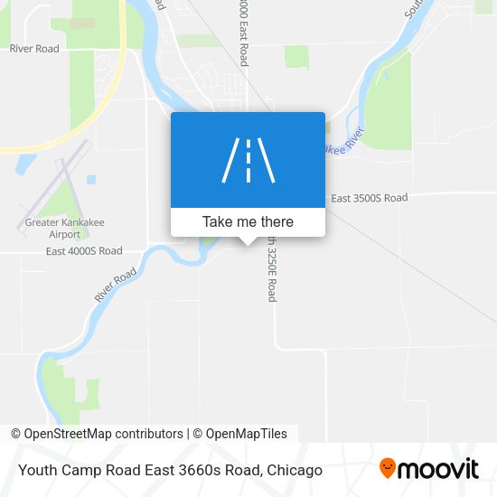Mapa de Youth Camp Road East 3660s Road