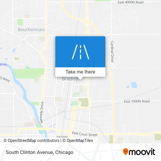 Mapa de South Clinton Avenue