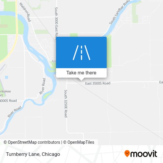 Turnberry Lane map