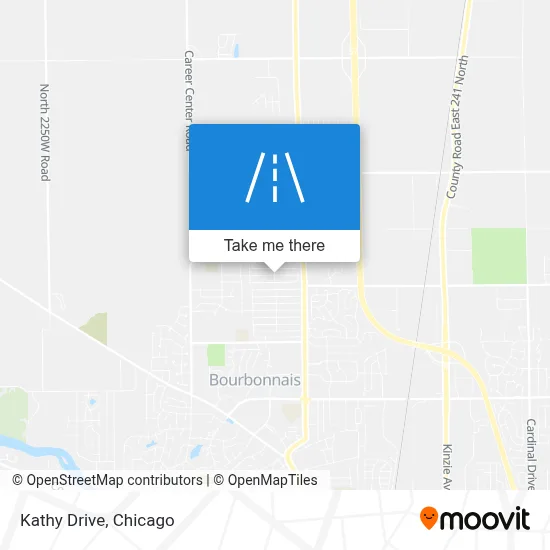 Kathy Drive map