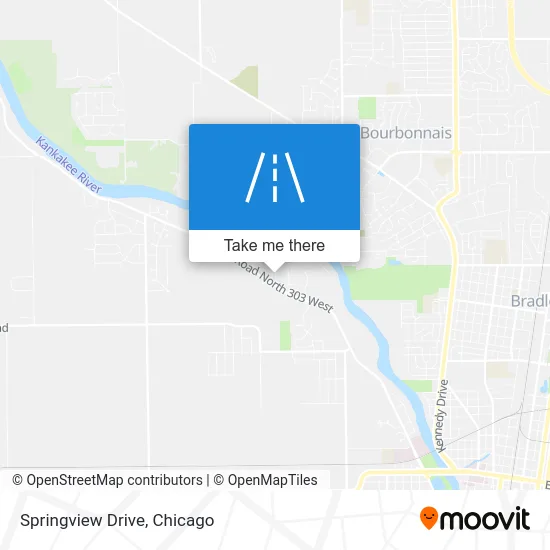 Springview Drive map