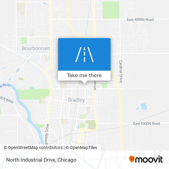 Mapa de North Industrial Drive