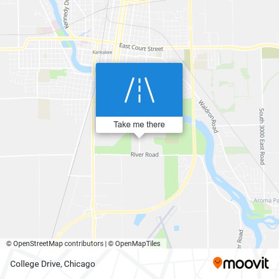 College Drive map