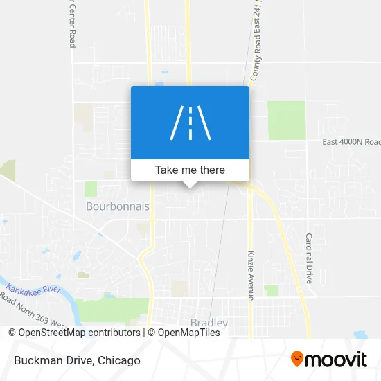 Buckman Drive map