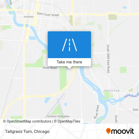 Tallgrass Turn map