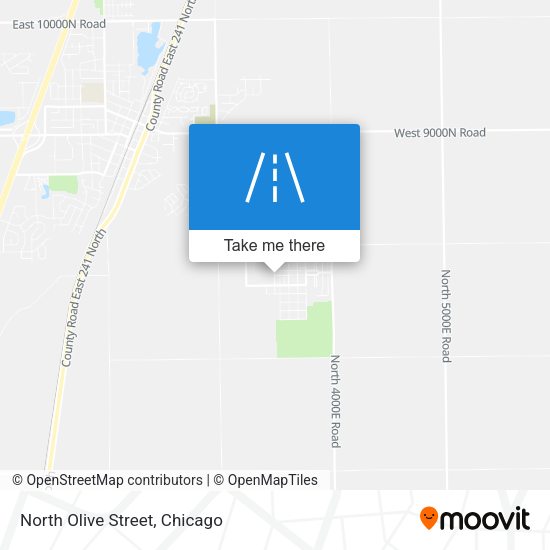 Mapa de North Olive Street