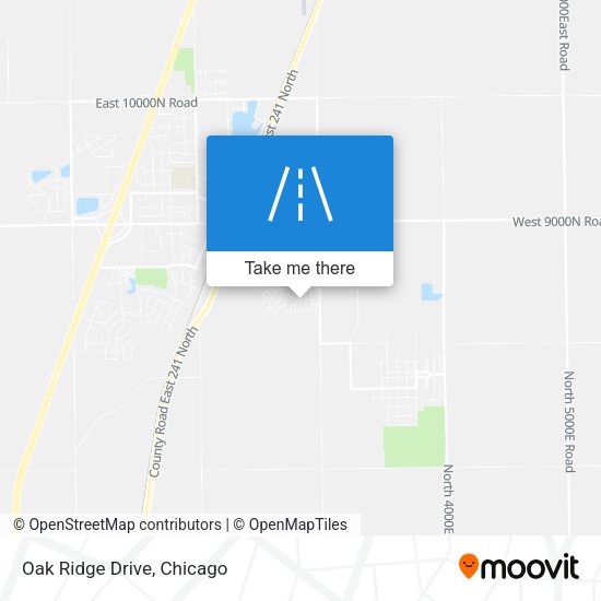 Oak Ridge Drive map