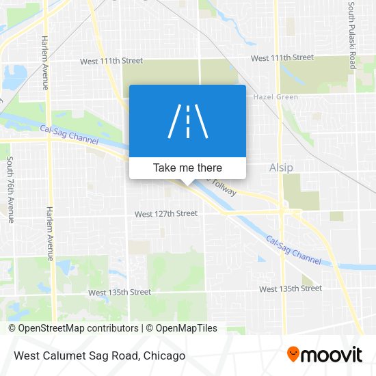 Mapa de West Calumet Sag Road